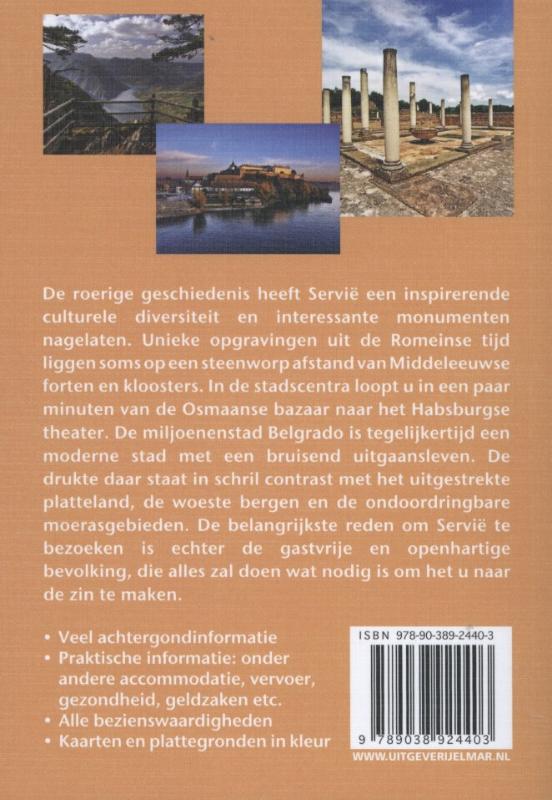 Achterkant van Servie