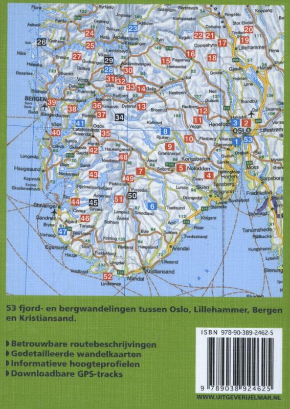 Achterkant van Zuid-Noorwegen