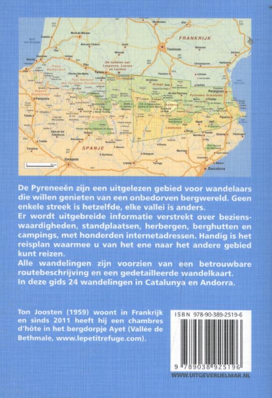Achterkant van 1 Catalunya en Andorra