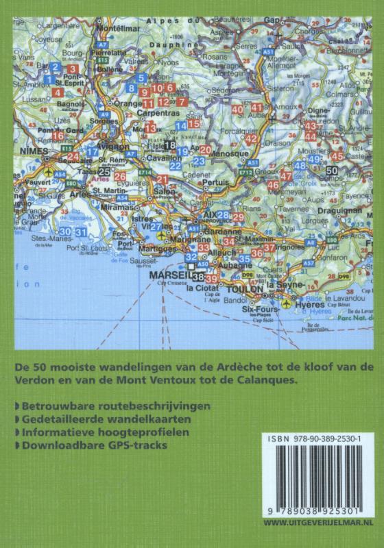 Achterkant van Provence