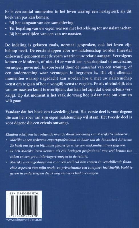 Achterkant van Het ABC van erven en nalaten
