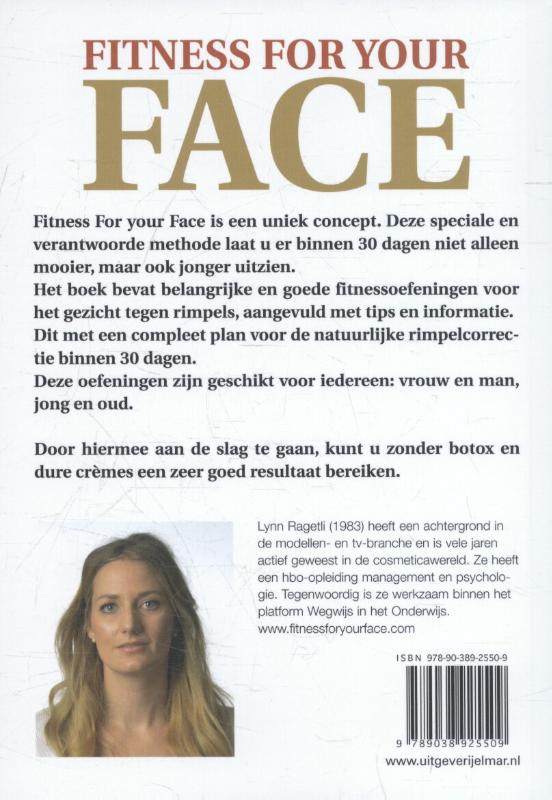 Achterkant van Fitness for your face
