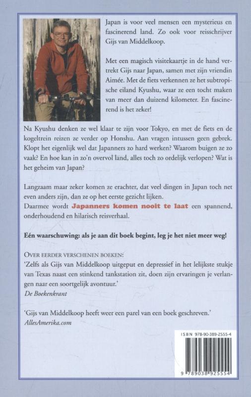 Achterkant van Japanners komen nooit te laat