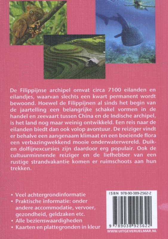 Achterkant van Reishandboek Filipijnen