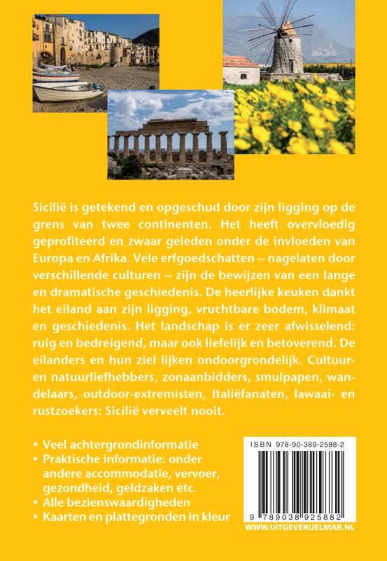 Achterkant van Sicilië