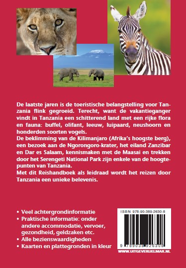Achterkant van Tanzania