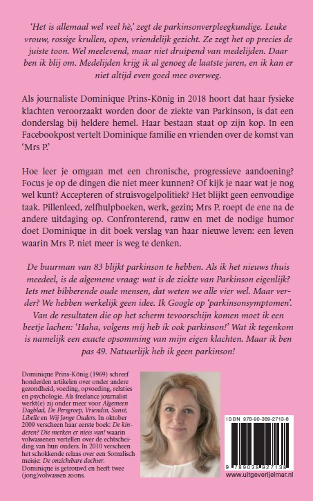 Achterkant van De ongemakkelijke lessen van Mrs P.