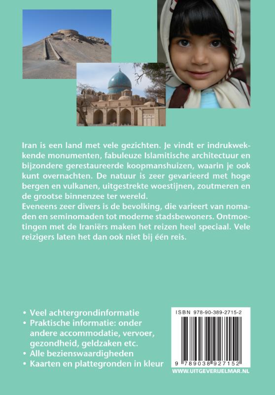 Achterkant van Reishandboek Iran