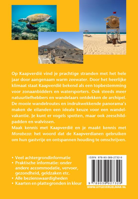 Achterkant van Reishandboek Kaapverdië