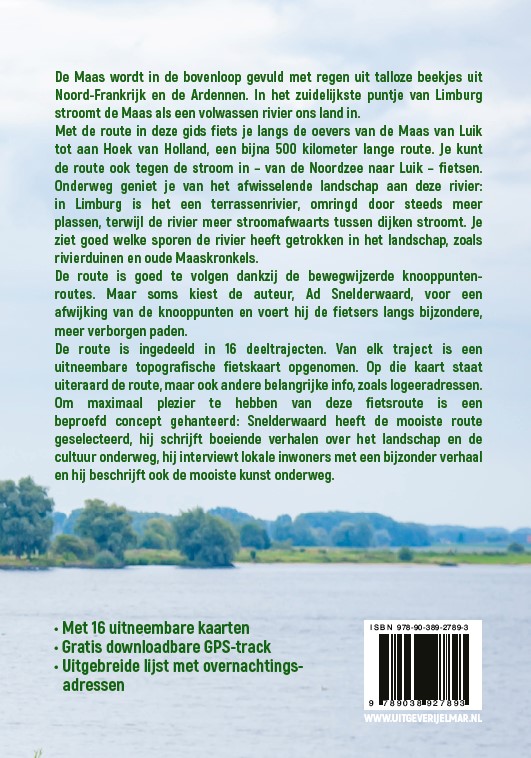 Achterkant van Fietsen langs de Maas