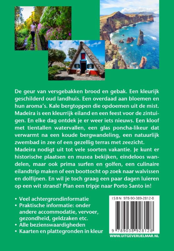 Achterkant van Reishandboek Madeira