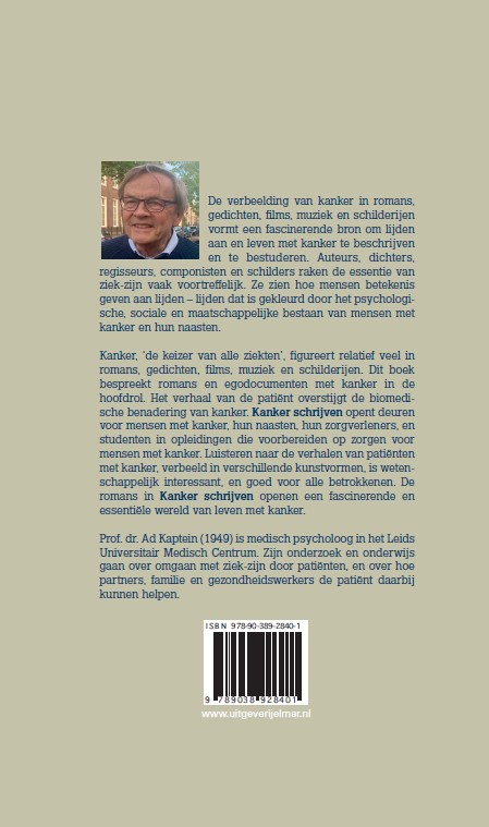Achterkant van Kanker schrijven