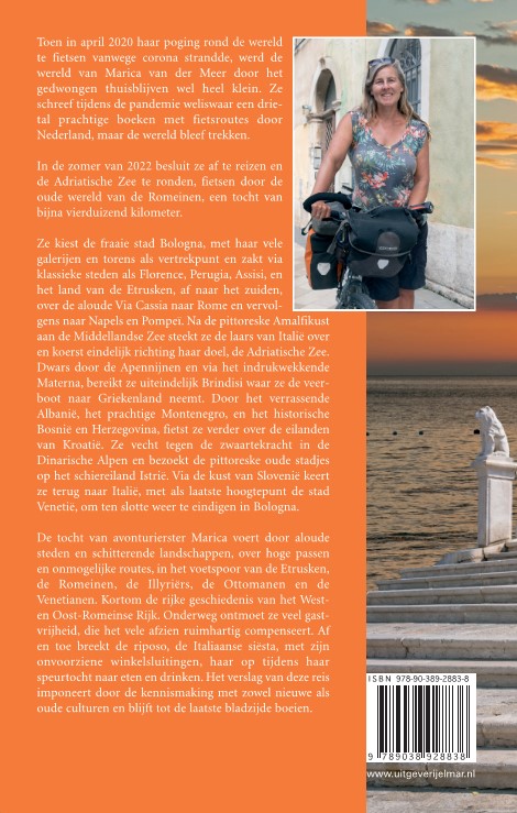 Achterkant van Fietsen door het Romeinse Rijk