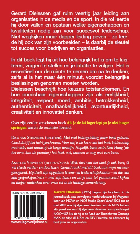 Achterkant van Dapper leiderschap
