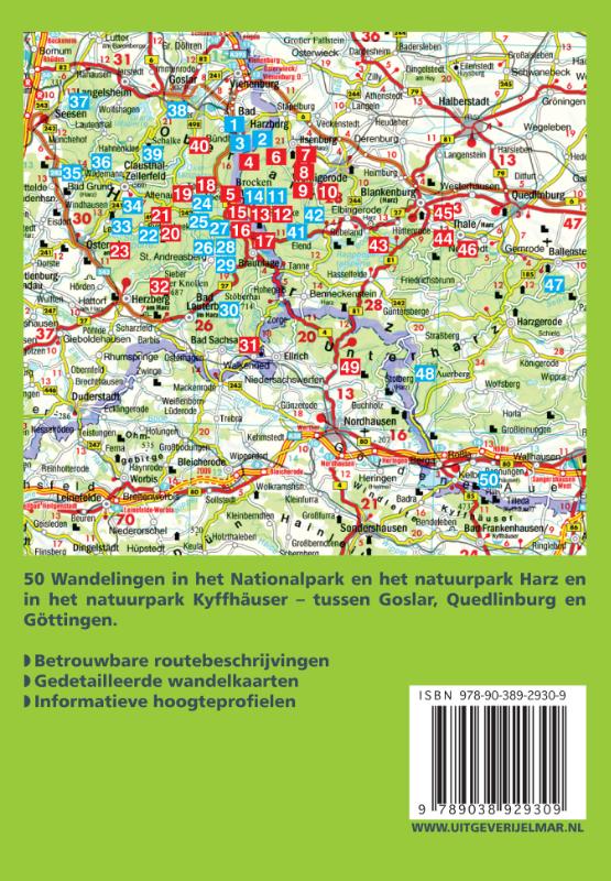 Achterkant van Harz