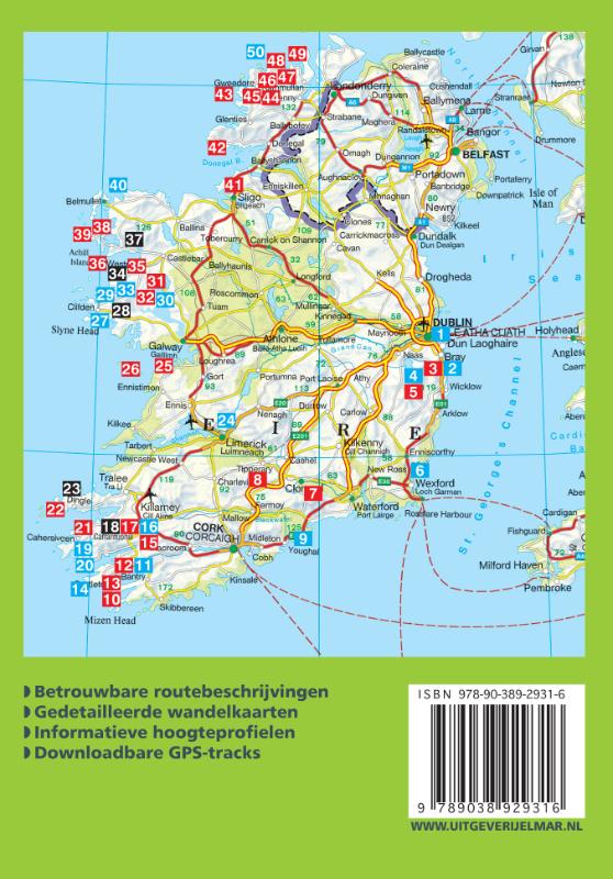 Achterkant van Ierland