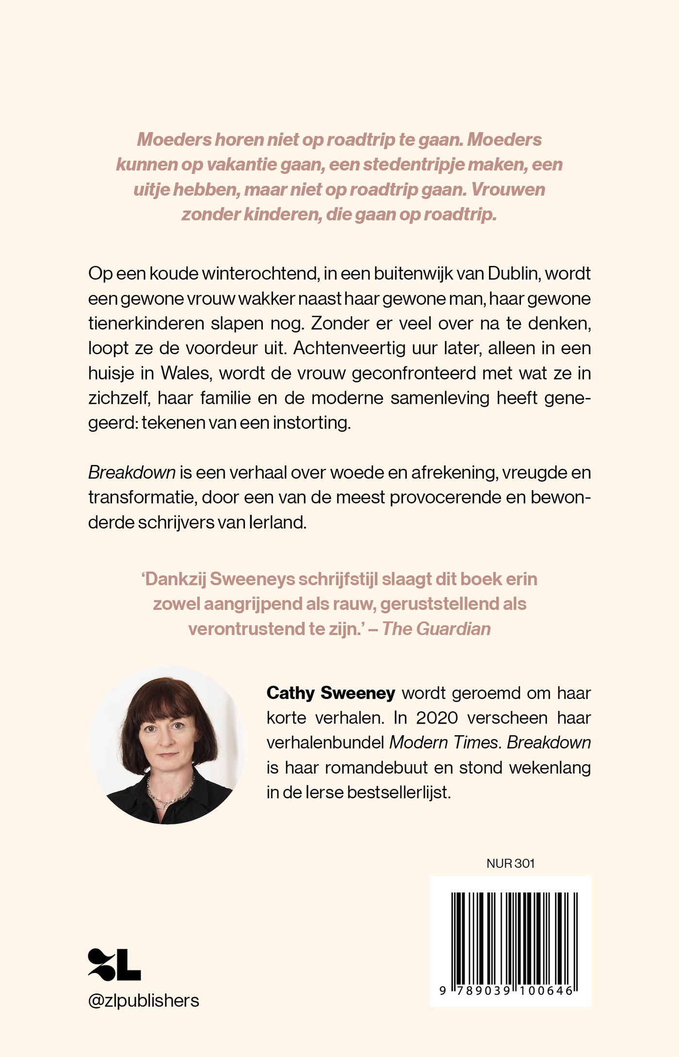 Achterkant van Breakdown