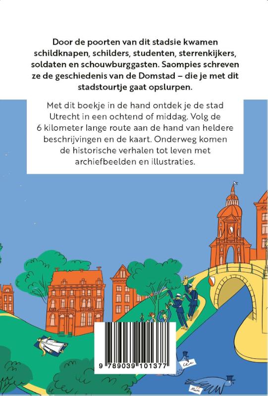 Achterkant van Utregs Tourtje