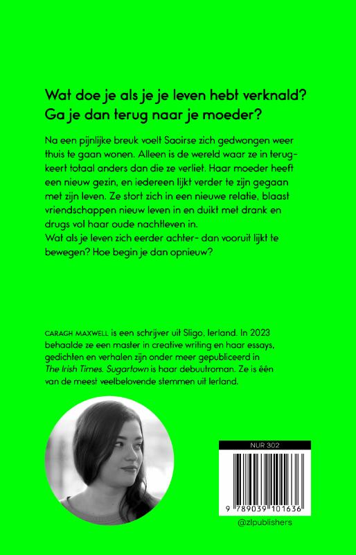 Achterkant van Sugartown