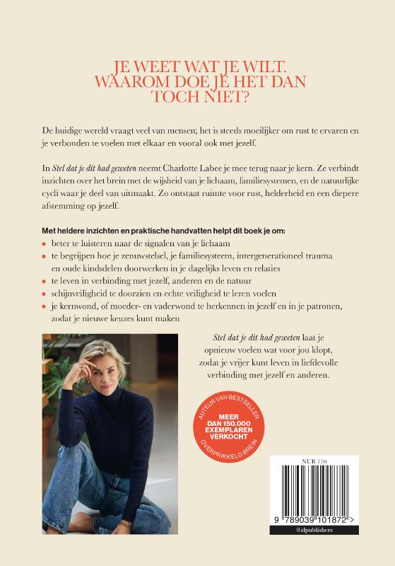 Achterkant van Stel dat je dit had geweten