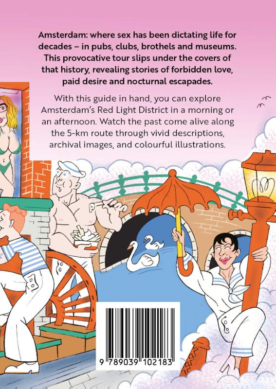 Achterkant van Walkin' Amsterdam: The Sex Edition