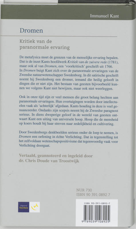 Achterkant van Dromen