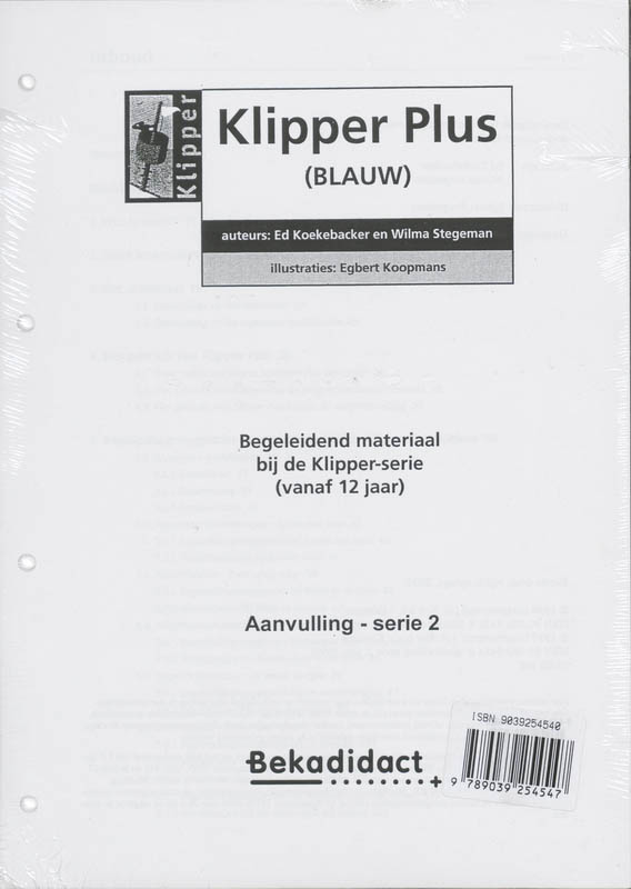 Achterkant van Aanvulling