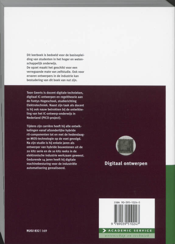 Achterkant van Digitaal ontwerpen