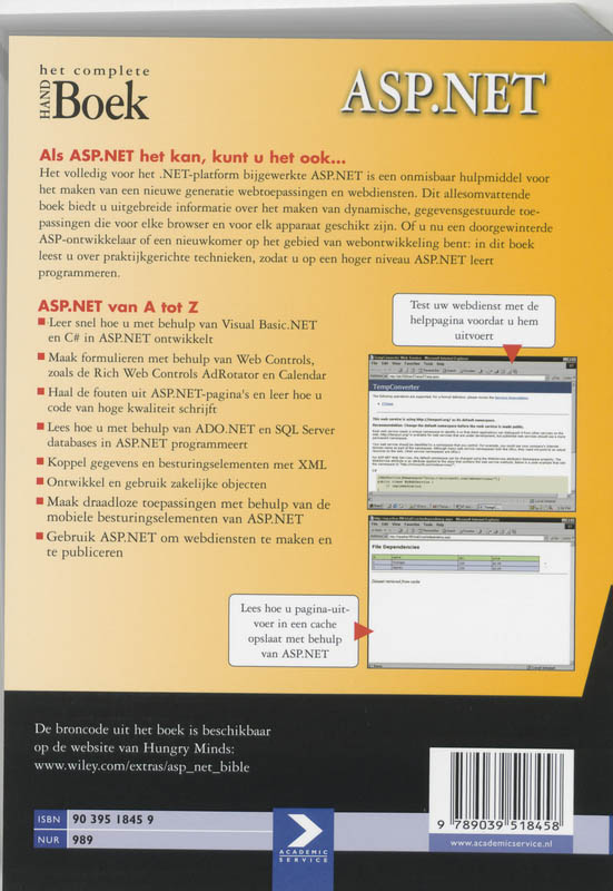 Achterkant van ASP.NET
