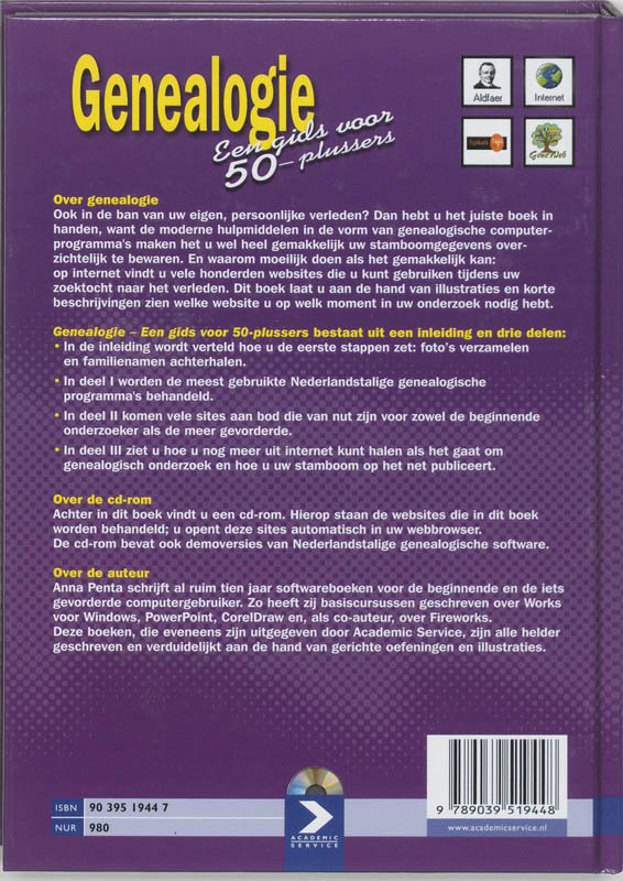 Achterkant van Genealogie