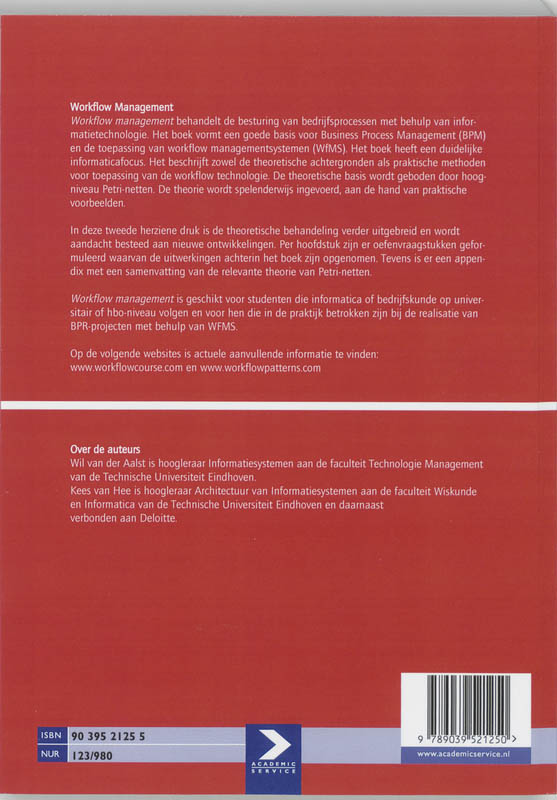 Achterkant van Workflow Management