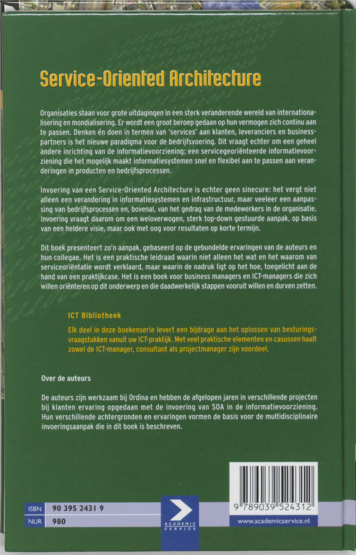 Achterkant van Service-oriented architecture