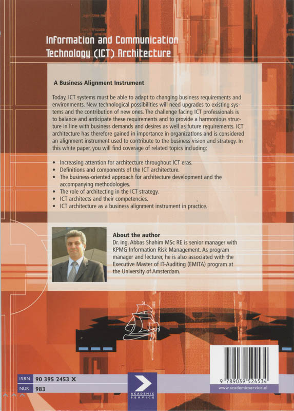 Achterkant van Information and Communication Technology Architecture