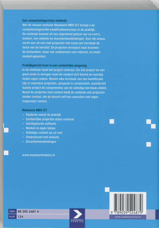 Achterkant van 3 Installatie software