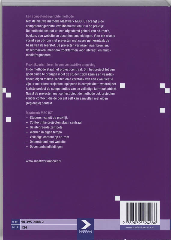 Achterkant van 3/4