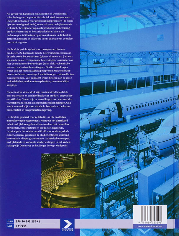 Achterkant van Industriele productie