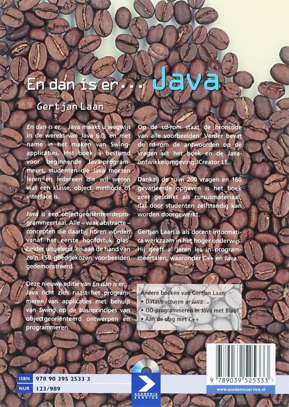 Achterkant van Java 6 met Swing