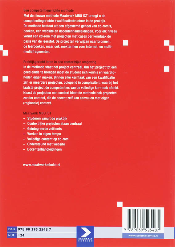 Achterkant van Maatwerk MBO ICT Linux 4