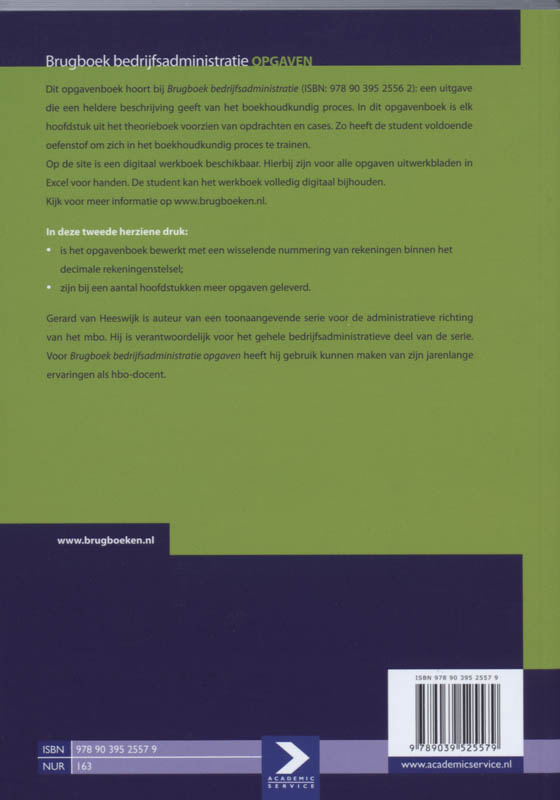 Achterkant van Opgaven