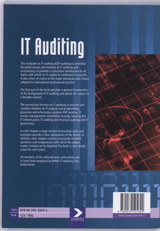 Achterkant van IT Auditing