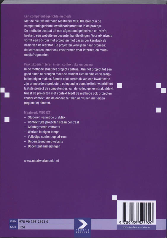 Achterkant van 3/4