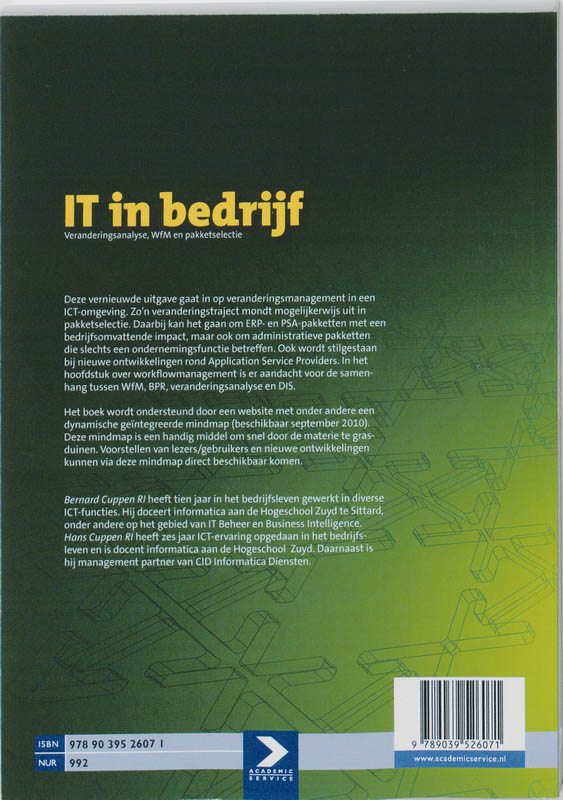 Achterkant van IT in bedrijf