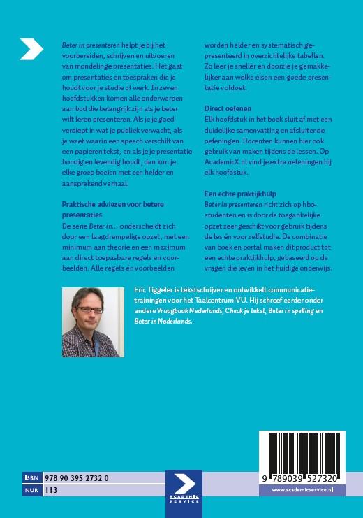 Achterkant van Beter in presenten