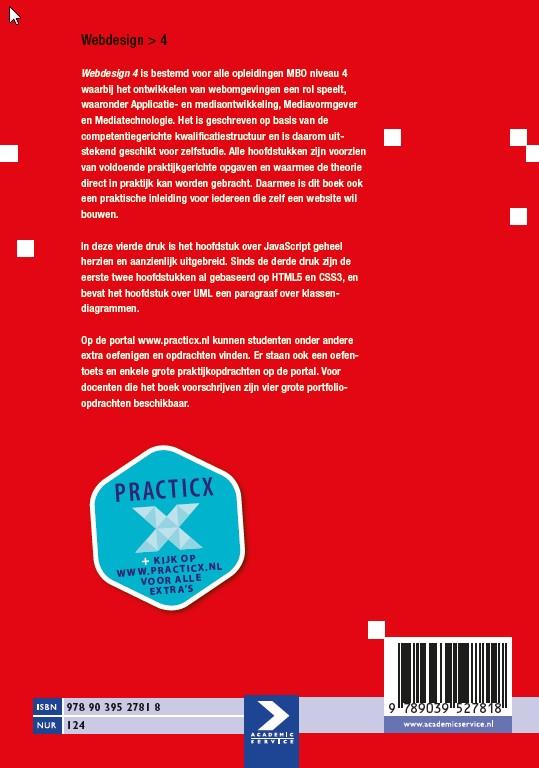 Achterkant van Webdesign 4