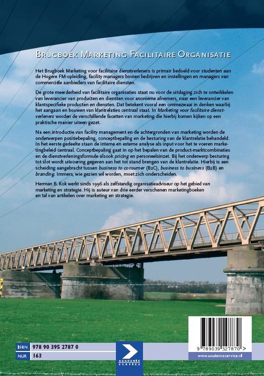 Achterkant van Marketing voor facilitaire dienstverleners