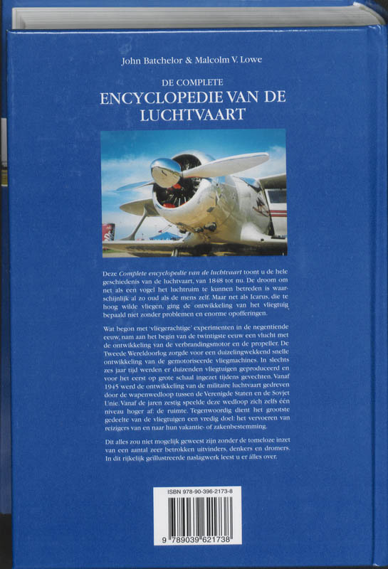 Achterkant van De complete encyclopedie van de luchtvaart