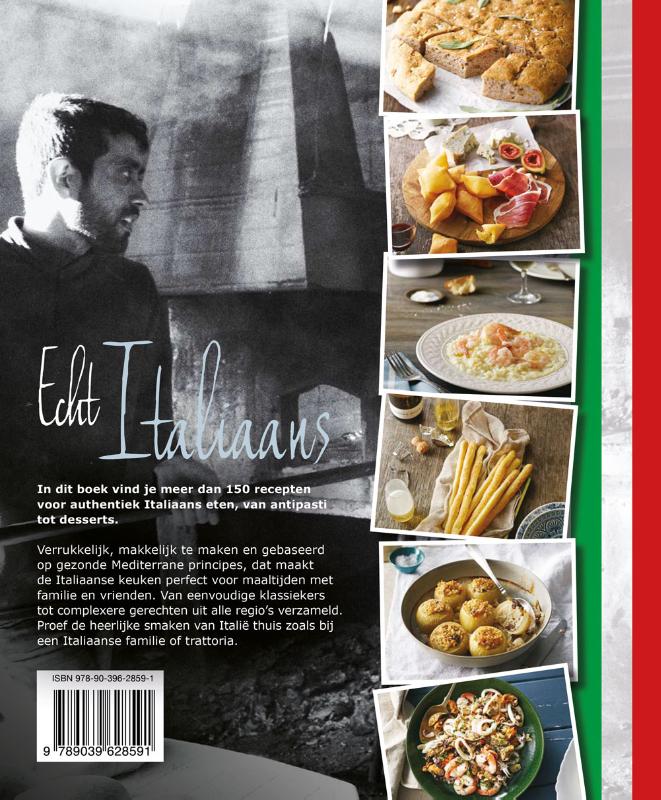 Achterkant van Echt Italiaans
