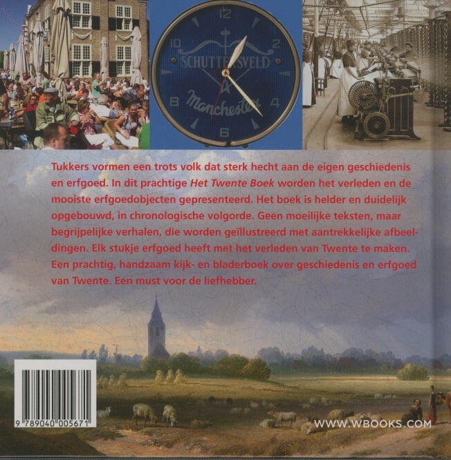 Achterkant van Het Twente boek
