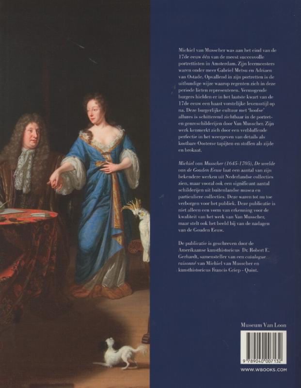 Achterkant van Michiel van Musscher (1645-1705)