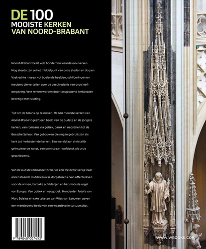 Achterkant van De 100 mooiste kerken van Noord-Brabant